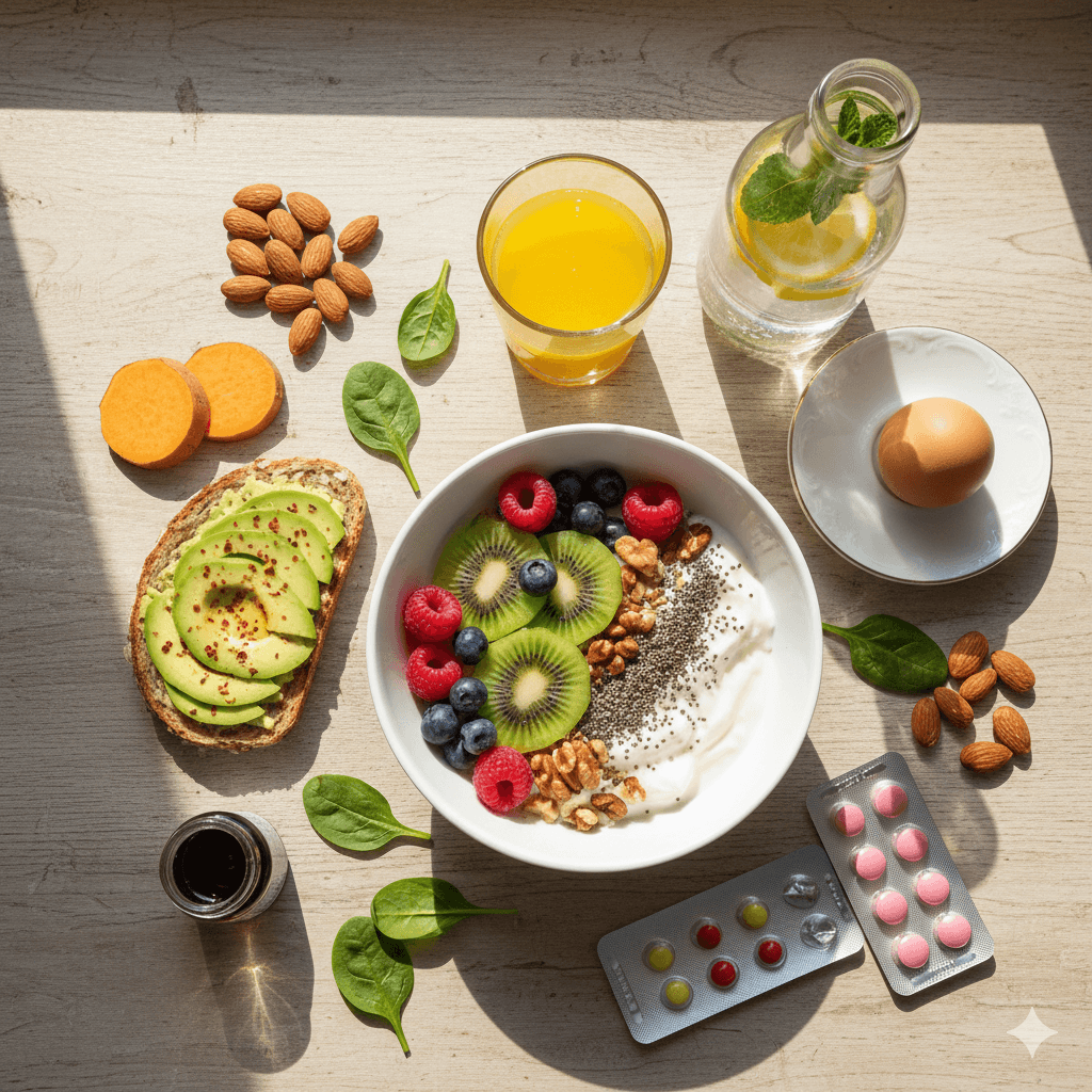 Essential nutrients for optimal daily energy